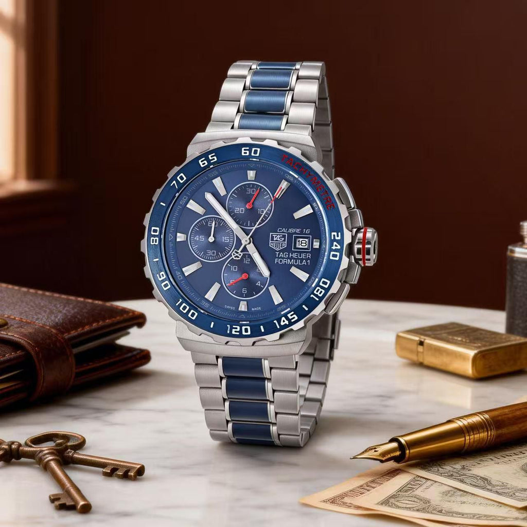 TAG Heuer Formula 1 Calibre 16 Chronograph Watch – Stainless Steel Collection
