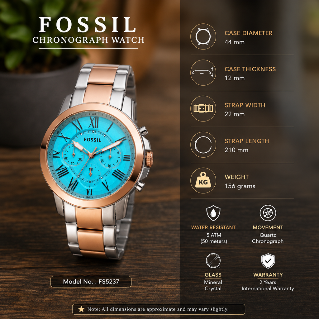 Fossil Grant Chronograph